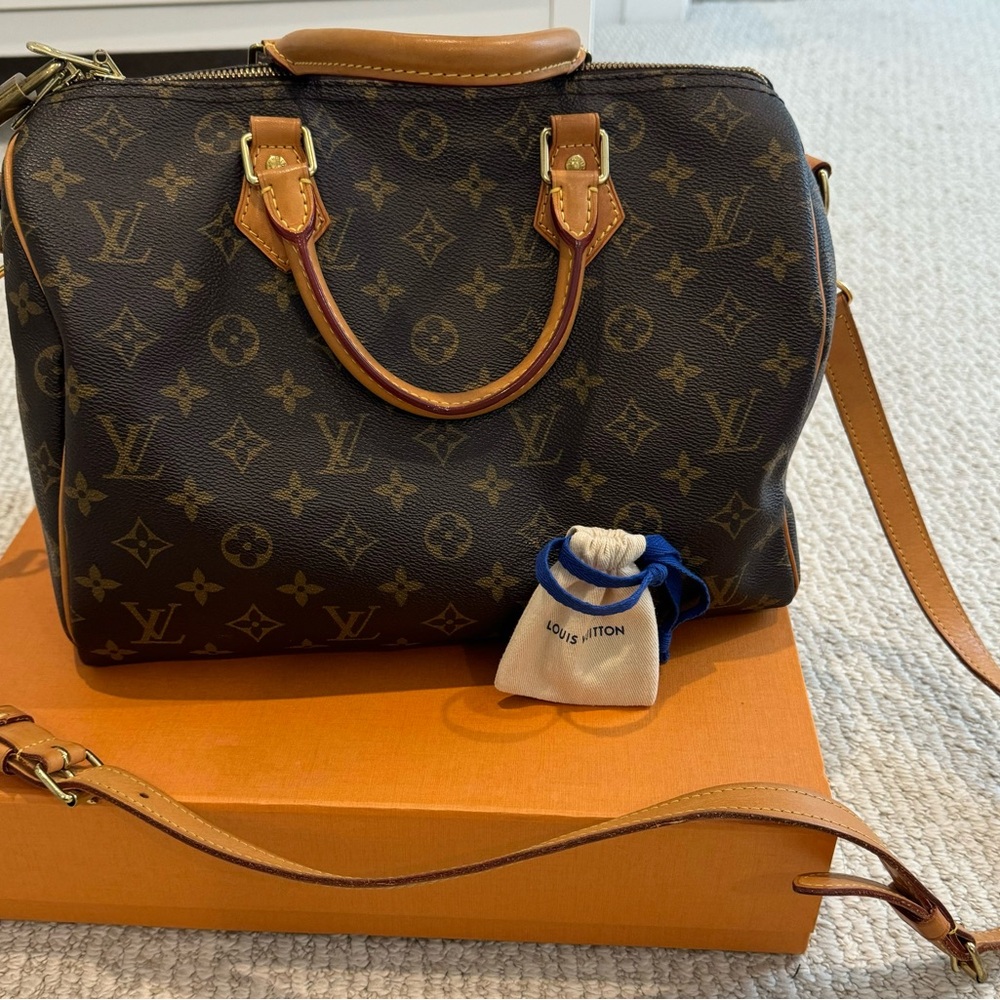 Louis Vuitton Brown Monogram Handbag